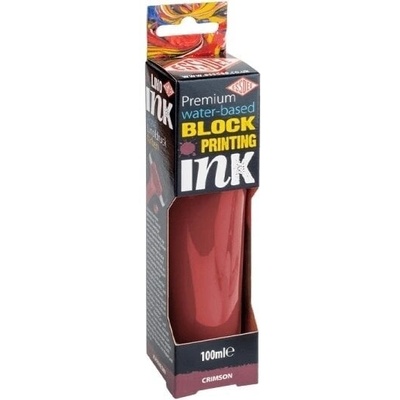 Essdee Premium Block Printing Ink Боя за линогравюра Crimson 100 ml (LPI/03R100)