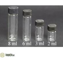 Luna Skleněná lékovka s kapajícím uzávěrem 5 ml