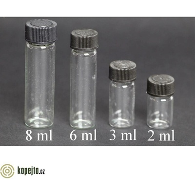 Luna Skleněná lékovka s kapajícím uzávěrem 5 ml