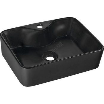 SAPHO Balena 48x37 cm matt black (BH7013B)