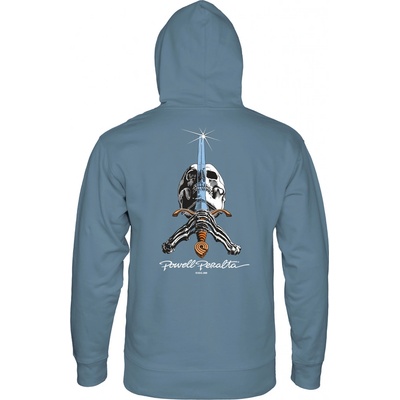 Powell PERALTA SKULL AND SWORD HOOD Storm Blue