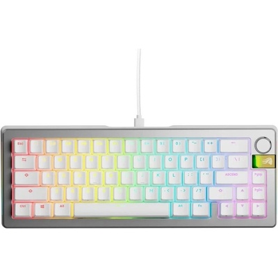 Glorious GMMK 3 PRO HE 65% Prebuilt Wired GLO-KB-GMMK3-PRO-65-PB-HE-W-SIL-US