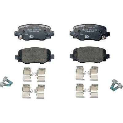 Sada brzdových destiček, kotoučová brzda HELLA 8DB 355 025-481