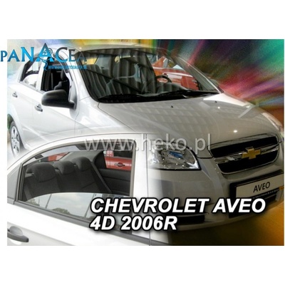 Deflektory Heko Chevrolet Aveo Sedan 2007 - 2011 predné + zadné