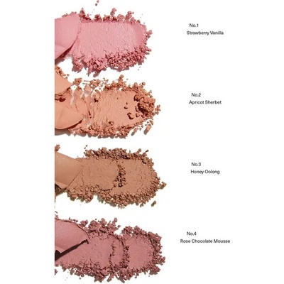 Unleashia Sisua Butter Waffle Dough Blusher 1 Strawberry Vanilla Zamatová lícenka 8 g