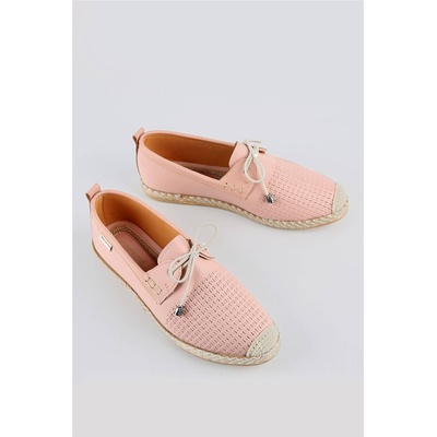 Moda Trend Дамски еспадрили - Пудра #328358 (328358_Пудра)
