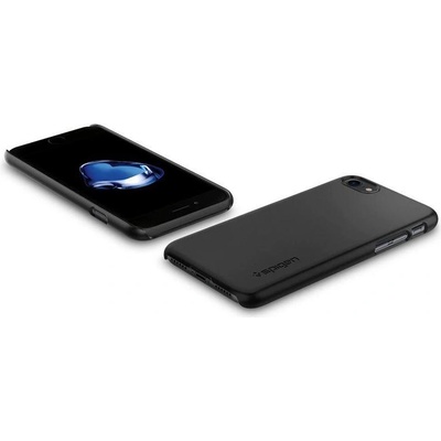 Spigen Thin Fit pro iPhone 7 8 SE 2020 2022 černé 8809466645433