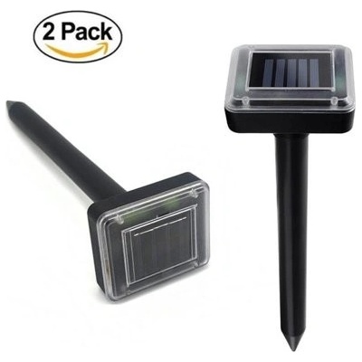 Garden King Solární odpuzovač krtků Black Cube 2 ks