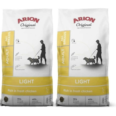 Arion Original Light Adult All Breeds 2 x 12 kg