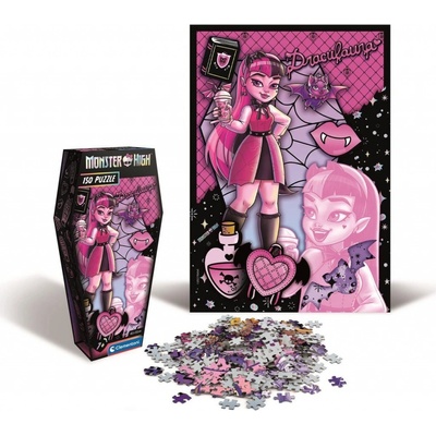 CLEMENTONI Monster High Draculaura 150 dílků