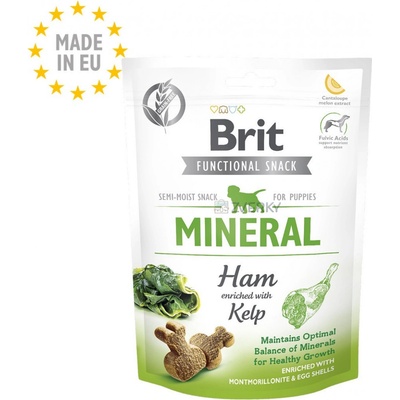 Brit Care Dog Functional Snack Mineral šunka pre šteňatá 150 g