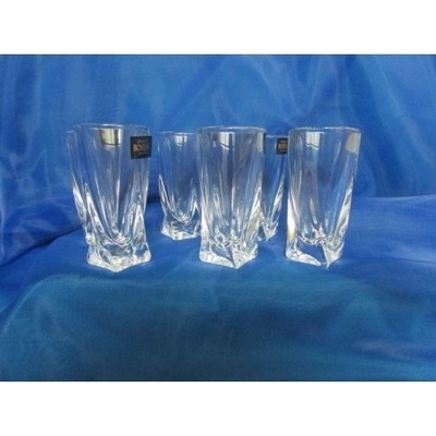 Crystalite Bohemia Likérky Quadro 6 ks 50 ml