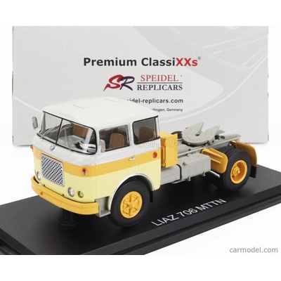 Premium classixxs Liaz 706 Mttn Tractor Truck 2-assi 1978 Žlutá Oranžová Bílá 1:43