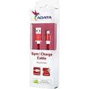 Adata AMUCAL-100CMK-CRD Micro USB, 1m červený