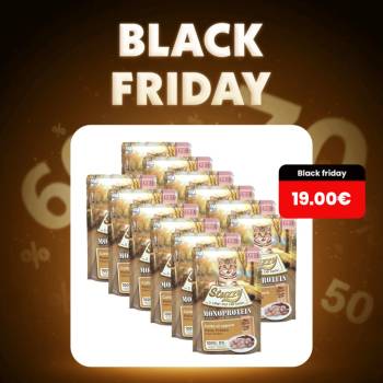 Stuzzy Kitten Monoprotein GF kuracie 12 x 85 g