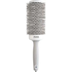 Olivia Garden Expert Blowout Speed Round Brush White & Grey 55 mm
