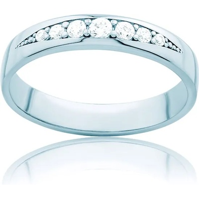 SAVICKI Годежен пръстен: бяло злато. диаманти