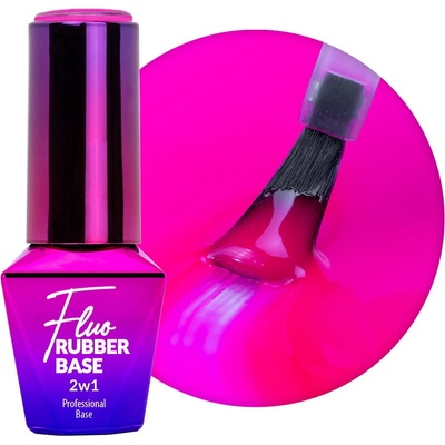 Molly Lac Rubber Base 2v1 Fluo Exotica 6 10 ml