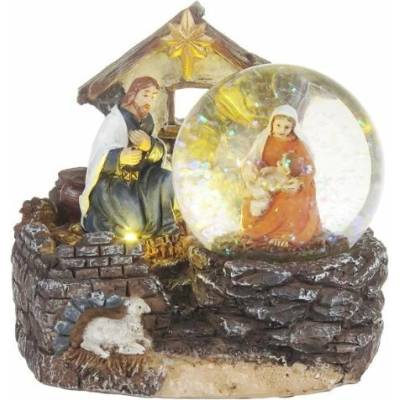 Betlehem, 2 LED teplá biela, 2xAAA, interiér, 11x9,50x10 cm