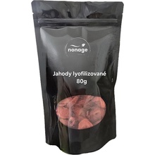 NONAGE Jahody plátky lyofilizované 80 g