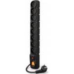 HSK Data Surge protection strip Acar S8 8 sockets 1.5 m black (W0147)
