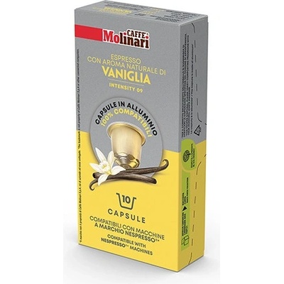 Caffé MOLINARI Nespresso vanilka 10 ks