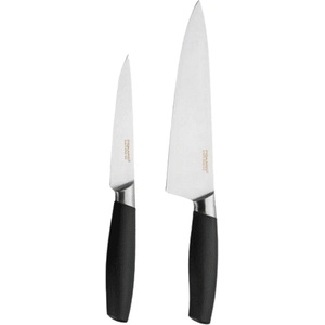 Fiskars Комплект ножове Fiskars Functional Form+ Chef's starter pack, 2 броя (FS 1016007/1016013)