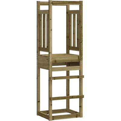 vidaXL Кула за игра 53x46, 5x169 см импрегнирана борова дървесина (826579)