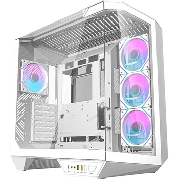Image 1 of darkFlash DY470 White + 4 fans + GPU holder