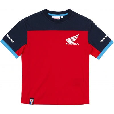HONDA triko RACING 22 dětské red blue – Zboží Dáma