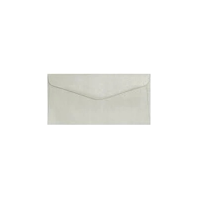 Obálka DL 11x22cm metalická stříbrná