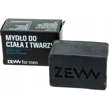 Zew for Men Face and Body Soap prírodné tuhé mydlo na tvár, telo a vlasy 85 ml