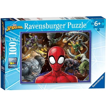Ravensburger Пъзел Ravensburger от 100 XXL части - Спайдърмен (10728)
