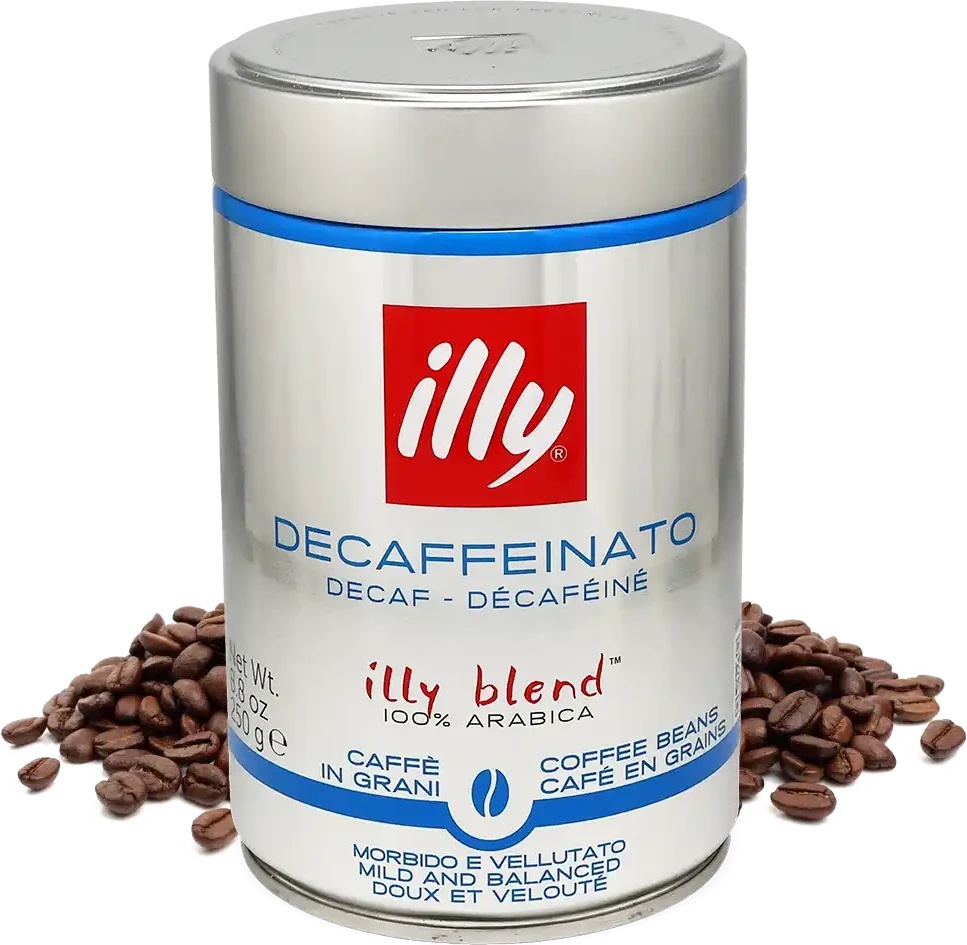 illy Espresso Decaffeinato безкофеиново кафе на зърна 250 g