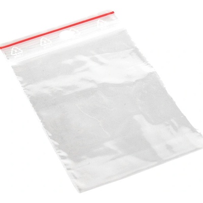 Pro Háčkování ZIP sáček s dírkou 50x70mm 100 ks