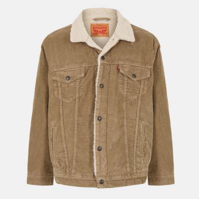 Levi's Яке Levis Men's Levi's Denim Sherpa Relaxed Fit Jacket - Timber Wolf