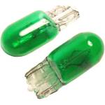 AMiO Комплект габаритни крушки t10 w5w 5 w 501 5a зелени 2бр