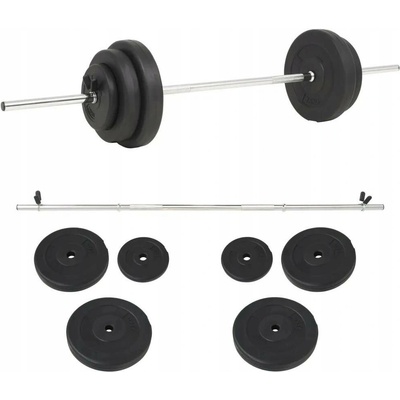 vidaXL Sada činek 30 kg