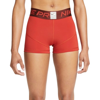 Nike Шорти Nike W NP DF MR 3IN GRX SHORT Червен Velikost L