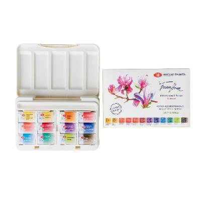NailService Akvarelová barva BÍLÉ NOCI "BOTANICA" 12 barev