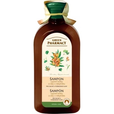 Green Pharmacy šampón na suché vlasy Rakytníkový olej 350 ml