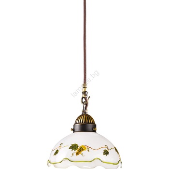 Kolarz 731.30. 110 - Висяща лампа на кабел NONNA 1xE27/75W/230V Ø 20 см, винено (KL0463)