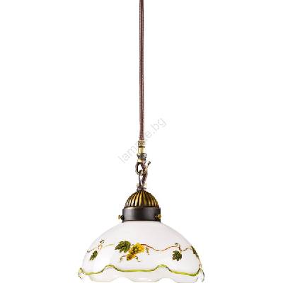 Kolarz 731.30. 110 - Висяща лампа на кабел NONNA 1xE27/75W/230V Ø 20 см, винено (KL0463)