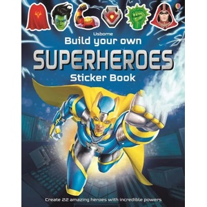 Build Your Own Superheroes Sticker Book | Simon Tudhope (2016)