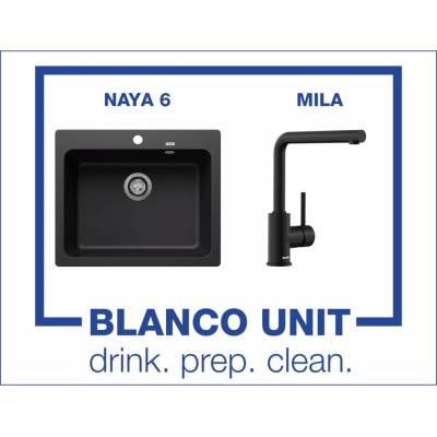 BLANCO Bundle Blanco Naya 6+Blanco Mila Черен мат (527920)