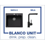 BLANCO Bundle Blanco Naya 6+Blanco Mila Черен мат (527920)