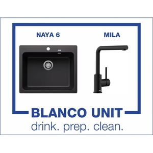 BLANCO Bundle Blanco Naya 6+Blanco Mila Черен мат (527920)