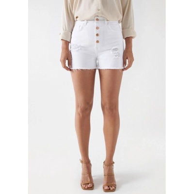 Salsa Jeans dámské šortky 21008087 bílé