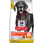 Hill's Суха храна за кучета от едри породи Hill's Science Plan Perfect Digestion Large Adult, с пилешко и кафяв ориз - 14 кг