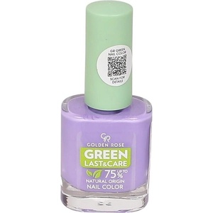  Лак за нокти в цвят люляк golden rose green